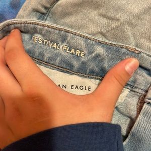 American eagle pants size 8 NEXT LEVEL STRETCH. Festival Flare